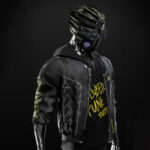 Cyberpunk 2077 Cyborg Bomber Leather Jacket
