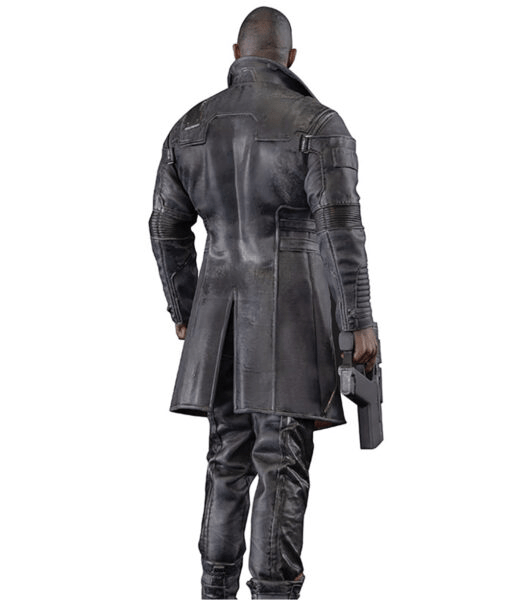 Cyberpunk 2077 Idris Elba Leather Coat