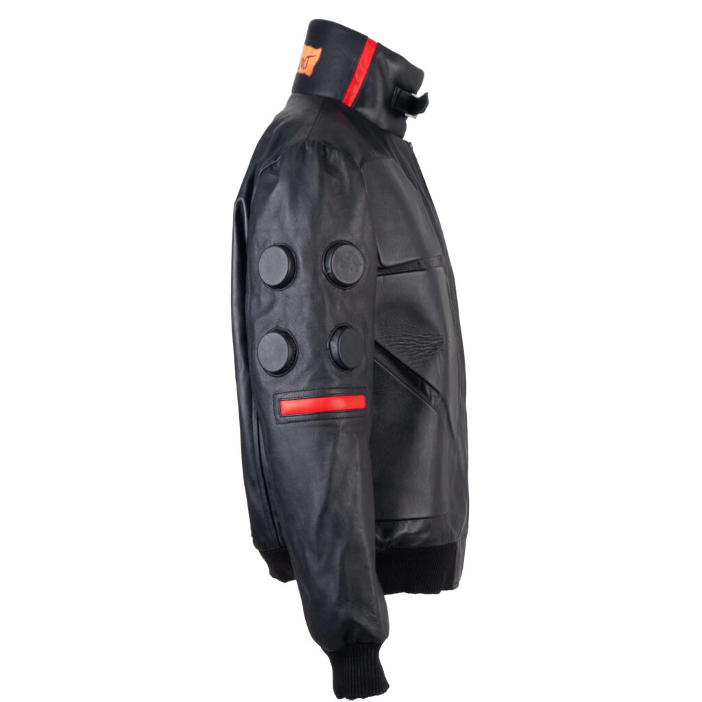 Cyberpunk 2077 Jackie Welles Bomber Leather Jacket