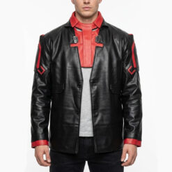 Cyberpunk 2077 Male Nomad V Leather Blazer