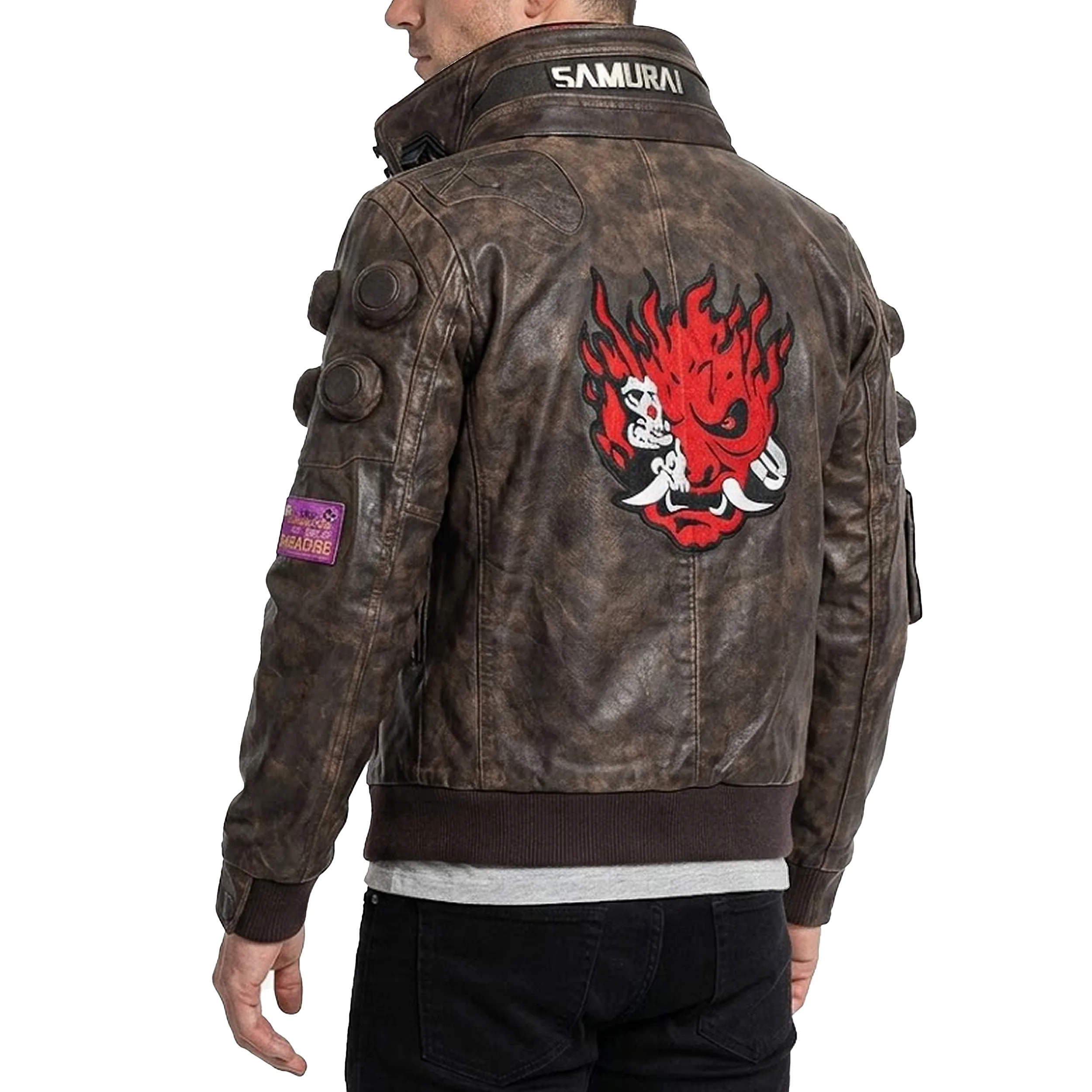 Cyberpunk 2077 Samurai Leather Jacket