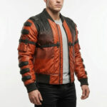 Cyberpunk 2077 Samurai Orange Bomber Jacket