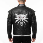 Cyberpunk 2077 Samurai Wolf School Leather Jacket