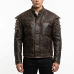 Cyberpunk 2077 Samurai Wolf School Leather Jacket