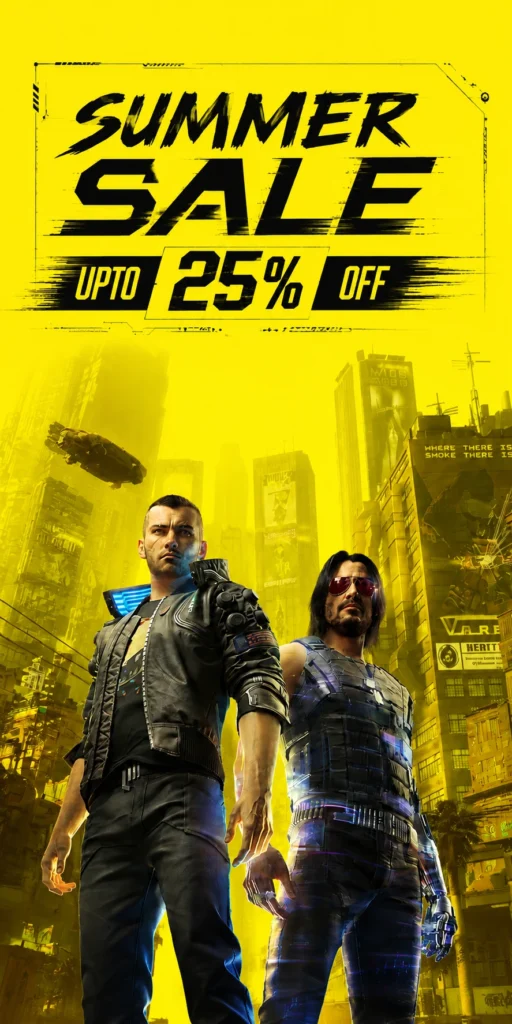 Cyberpunk Mobile Banner